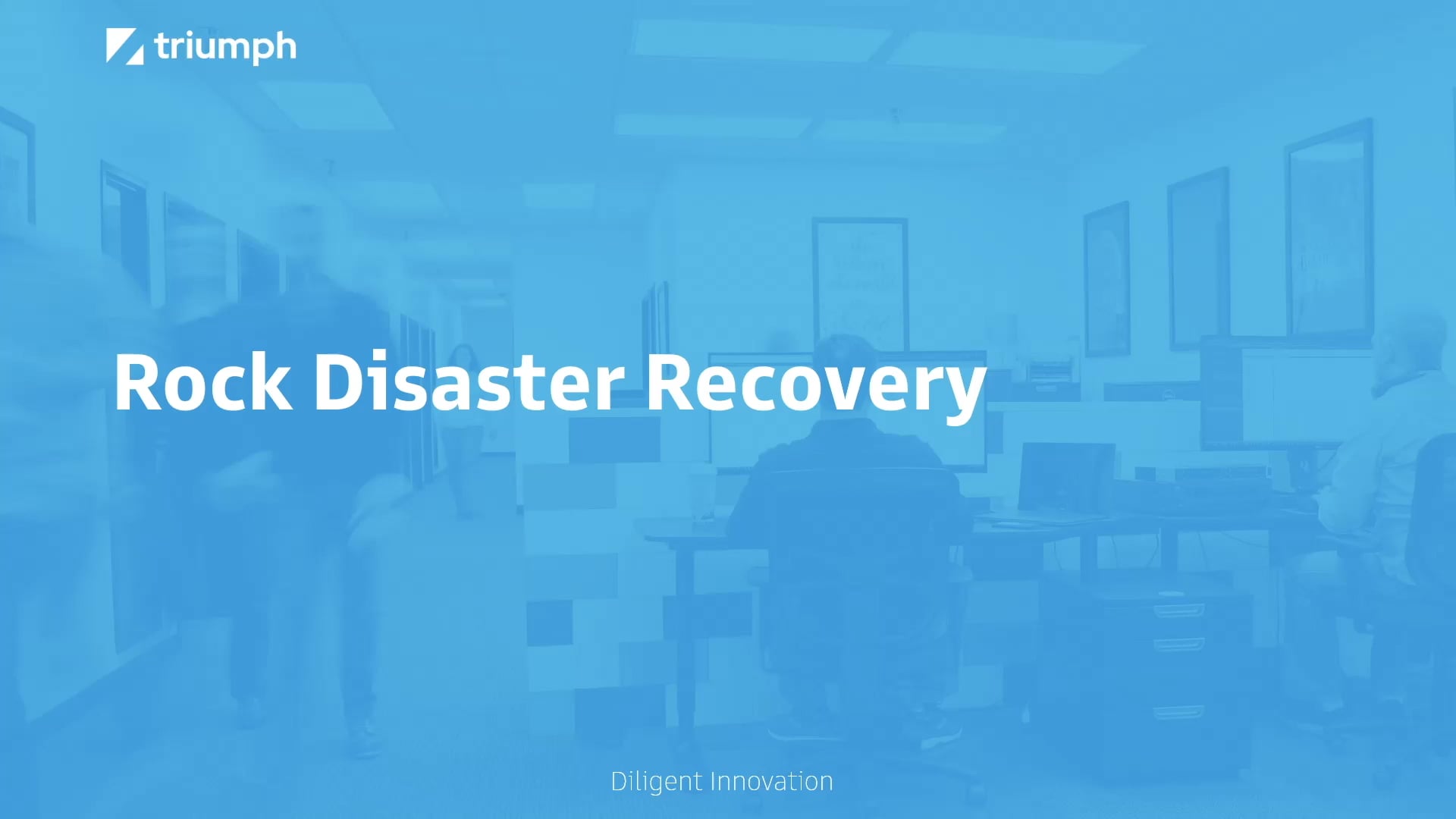 Disaster Recovery In Rock