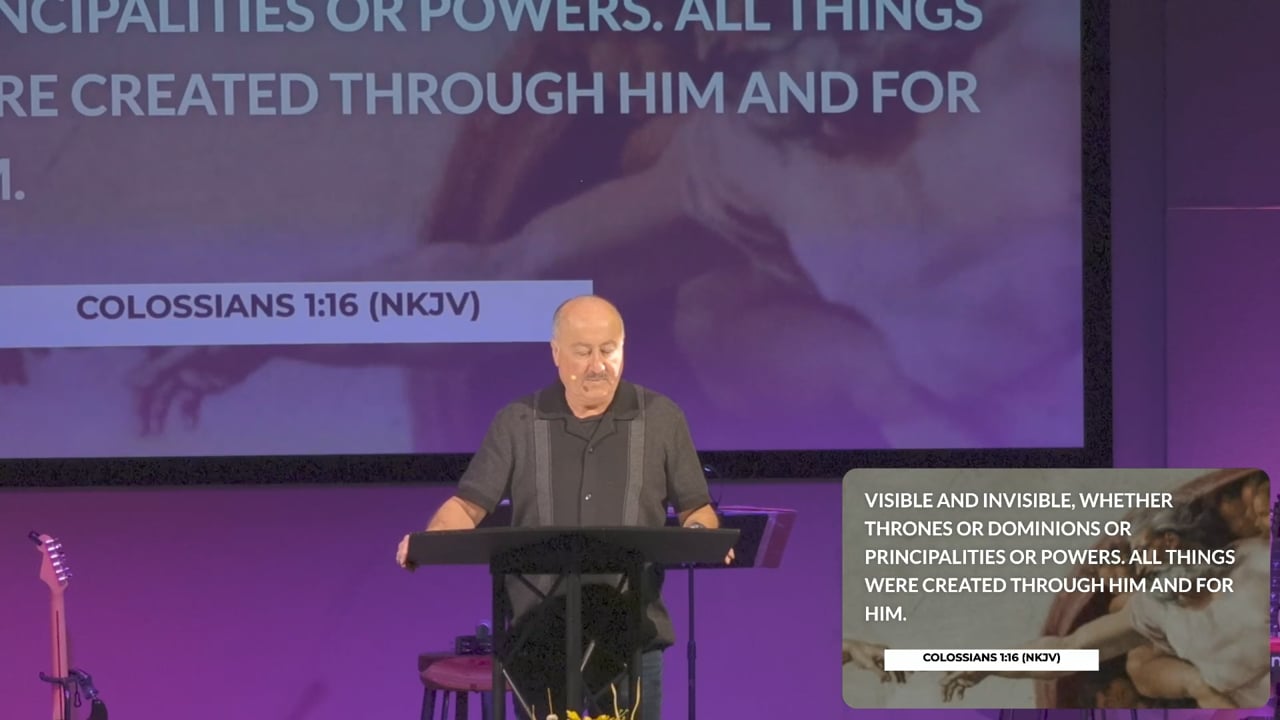 We Were Created By Him For Him - Pastor Jim Vasquez - 11.02.2025