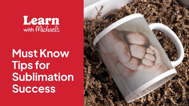 5 Tips for Sublimation Success Expert-Led Craft Tutorial On-Demand ...