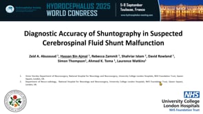 Diagnostic Accuracy of Shuntography in Suspected Cerebrospinal Fluid Shunt Malfunction-Hassan Bin Ajmal