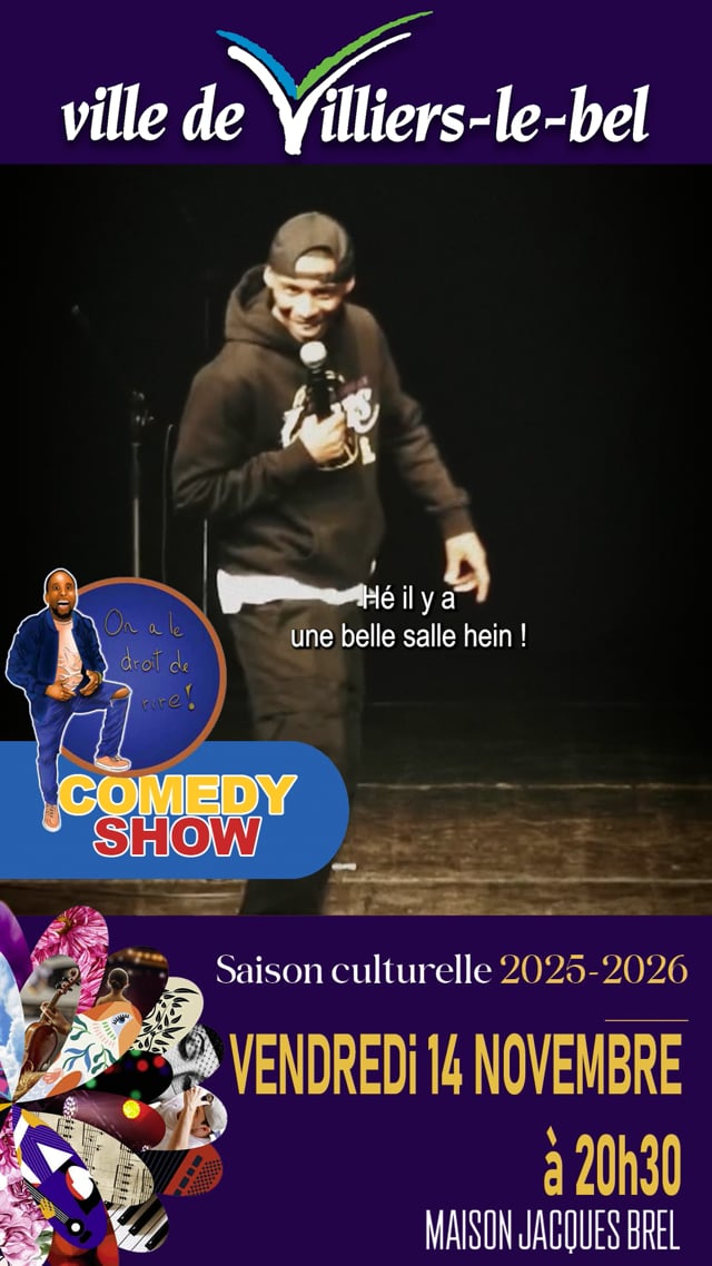 Vimeo Video : On à le droit de rire - Plateau d'humoristes le 14 novembre 2025