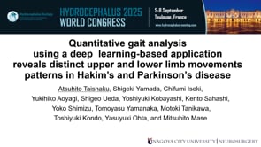 Quantitative gait analysis using a deep learning-based application reveals distinct upper and lower limb movements patterns in Hakim's and Parkinson's disease-Atsuhito Taishaku