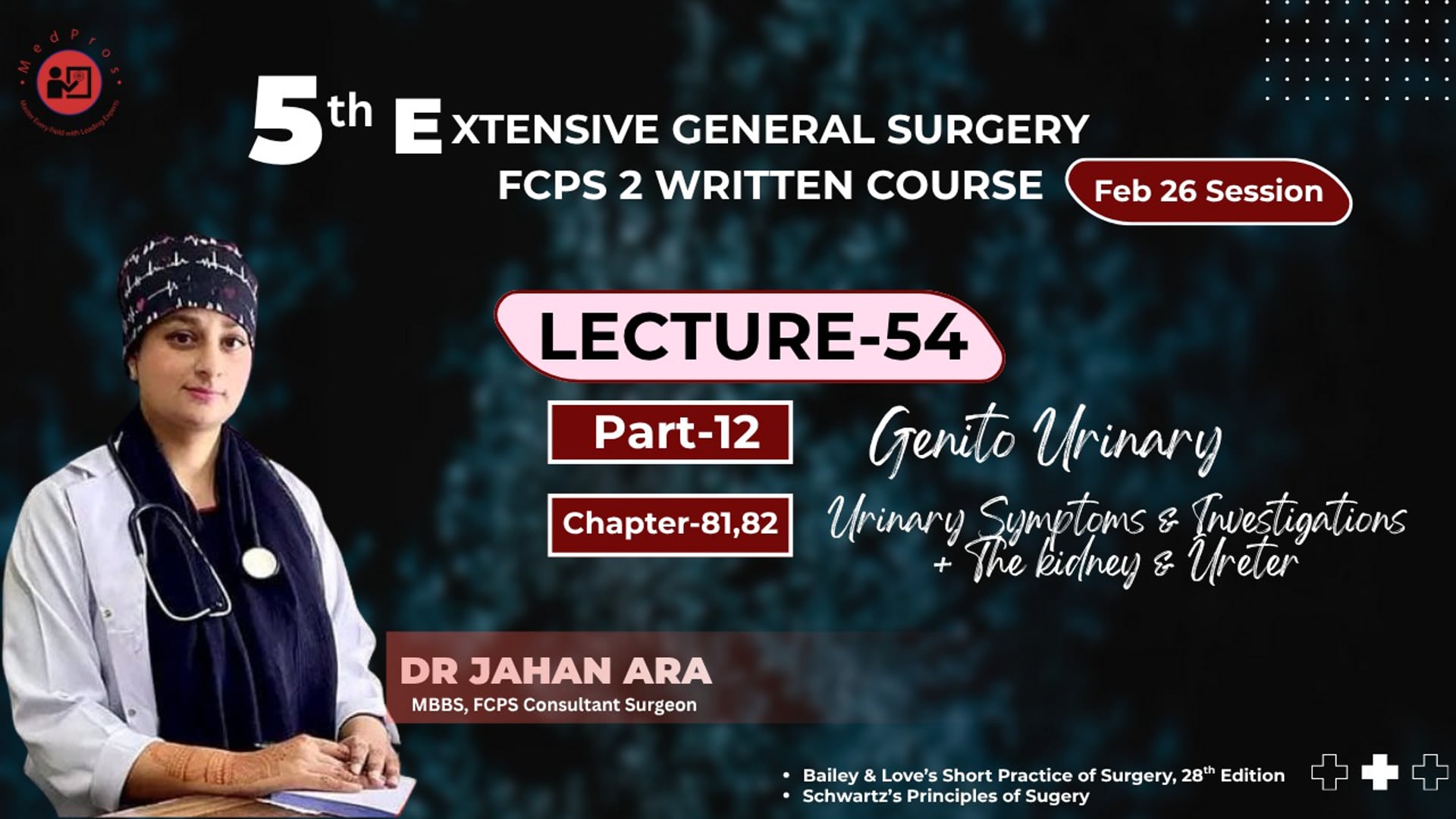 Dr.Jahan Ara Lecture-54