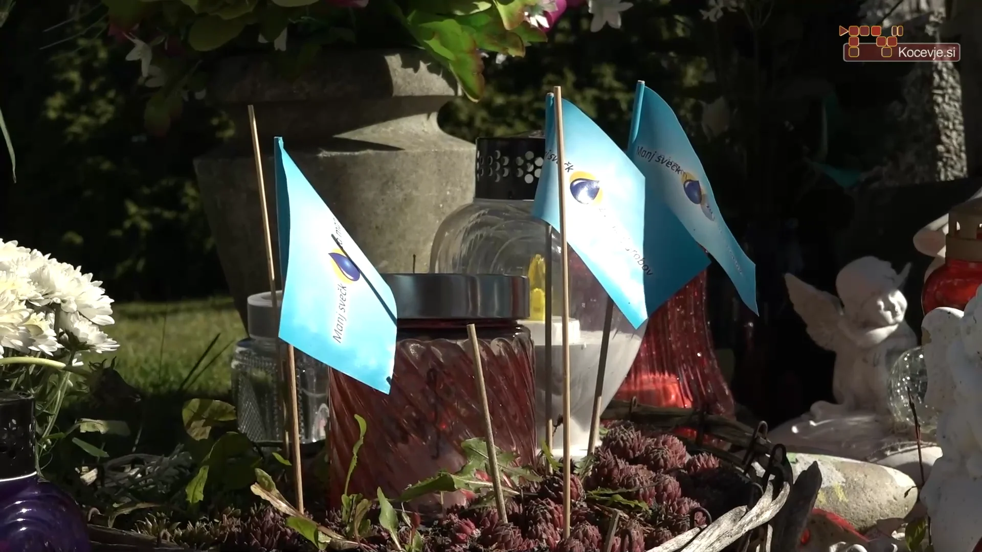 Manj svečk za manj grobov