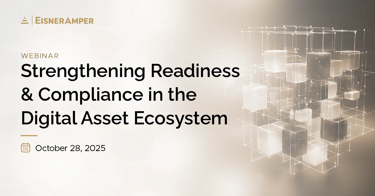 Strengthening Readiness & Compliance in the Digital Asset Ecosystem