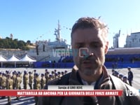 Mattarella ad Ancona per la giornata delle Forze Armate