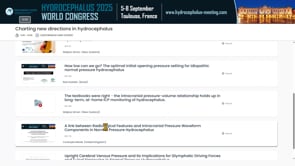 A link between Radiological Features and Intracranial Pressure Waveform Components in Normal Pressure-Marek Czosnyka