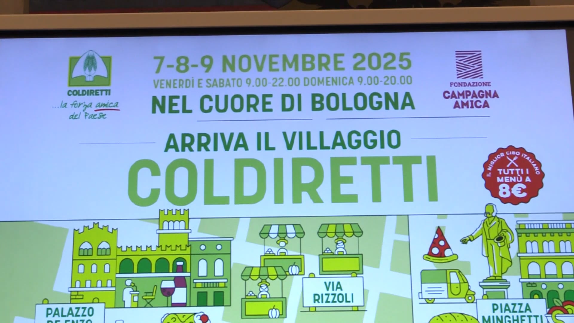 Il Villaggio Coldiretti torna sotto le Due Torri