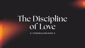 The Discipline of Love
