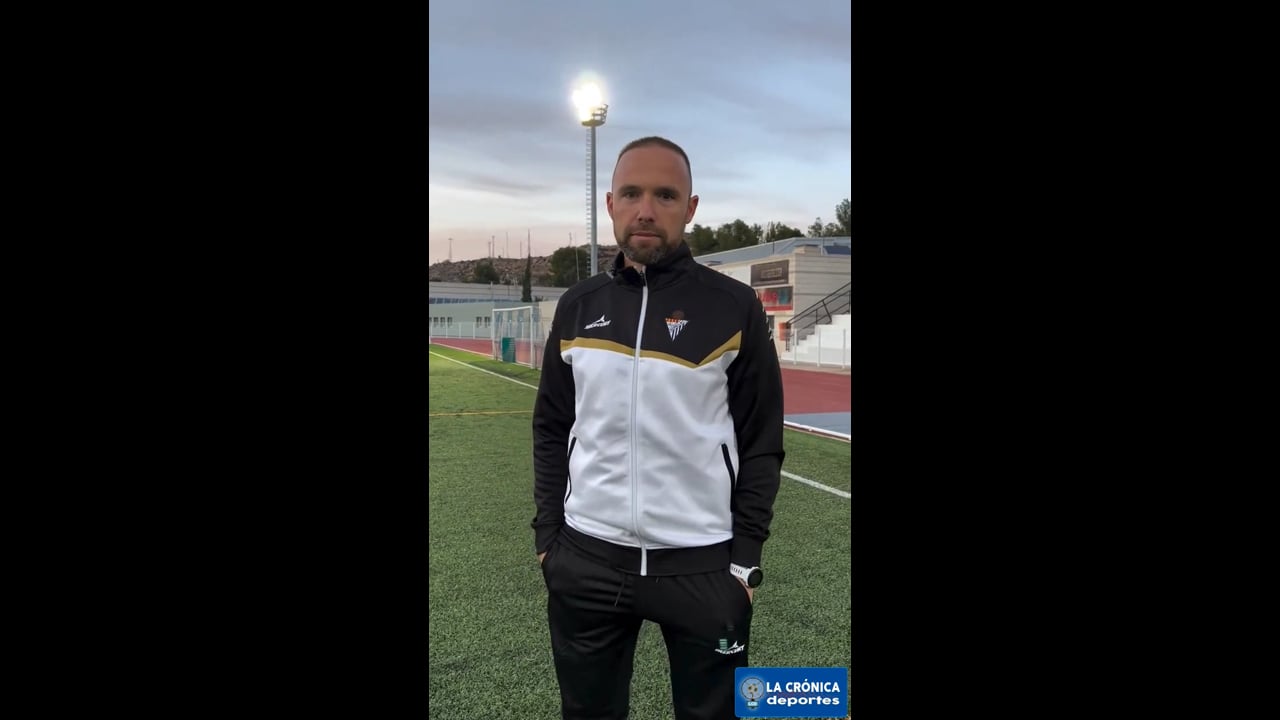RAFA BERICAT (Entrenador Alcañiz) Alcañiz CF 3-0 Cariñena At / Jor. 8 - Preferente Gr 2 / Fuente: Instagram Alcañiz CF