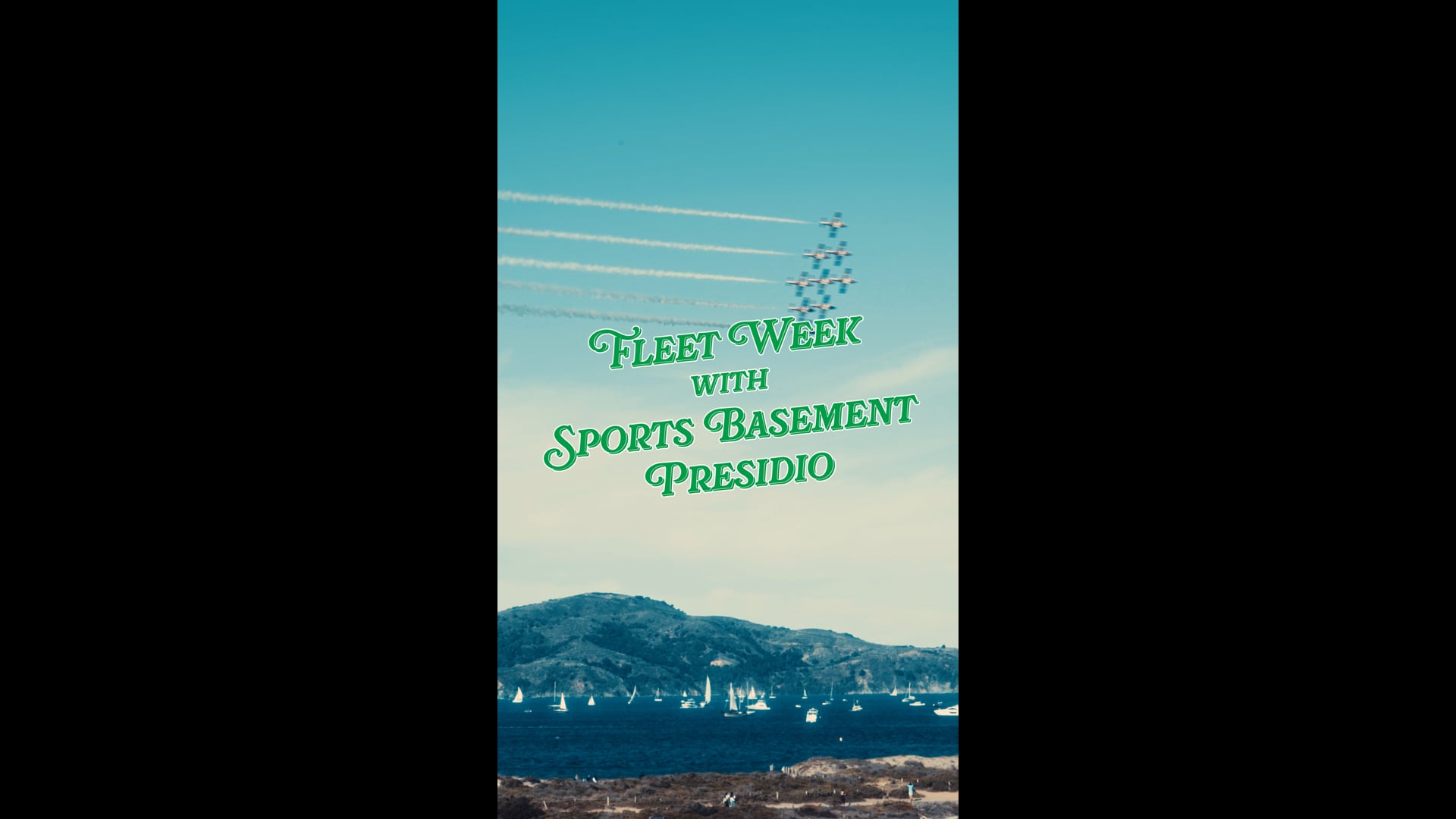 Fleet Week at Sports Basement