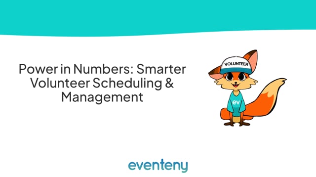 Webinar Replay: Smarter Volunteer Scheduling & Management