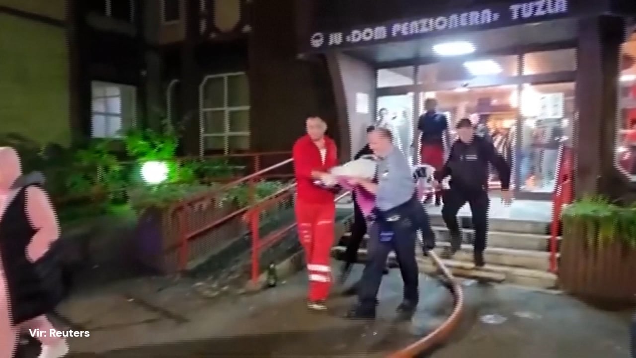 V domu upokojencev v Tuzli izbruhnil požar: število mrtvih in ranjenih narašča #foto