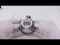 Owl Metal Flat Chastity Cage Assembly Video