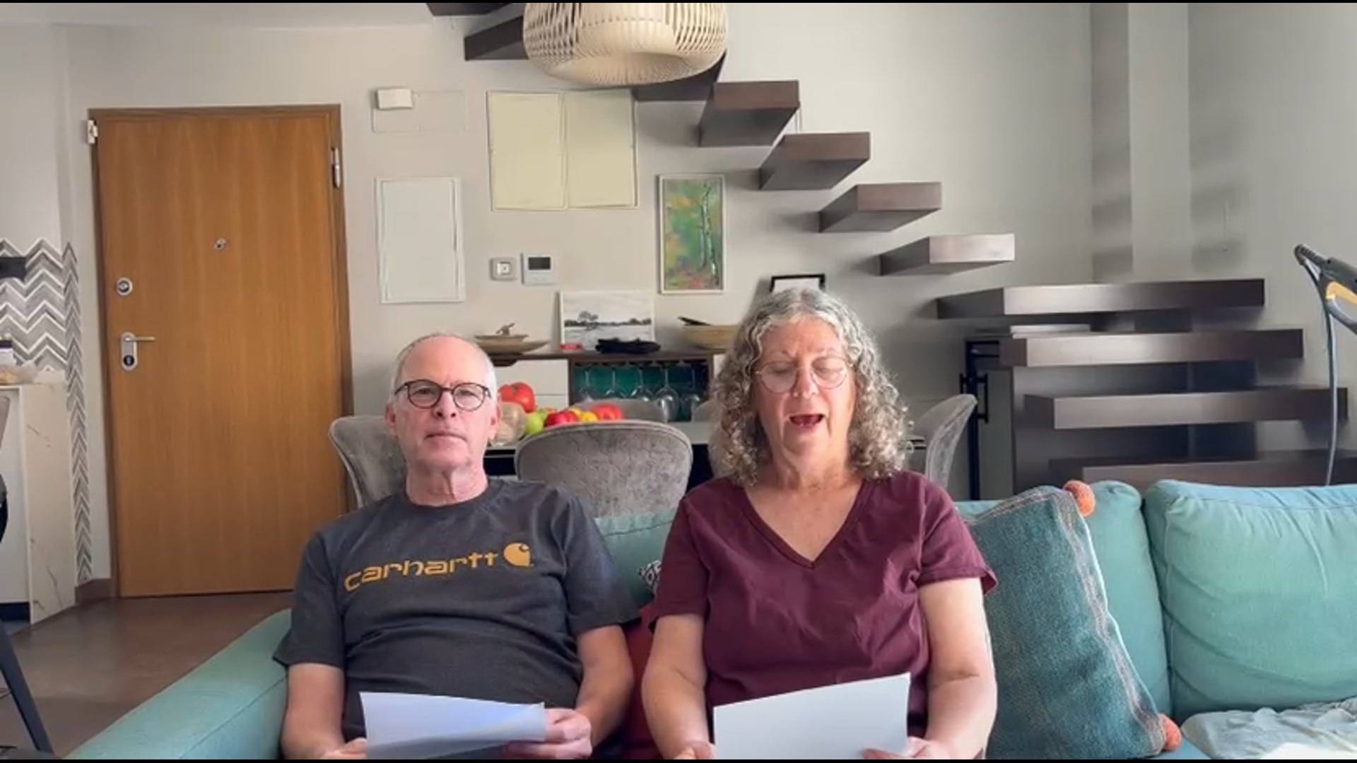 Keith and Aviva Siegel Video for OE
