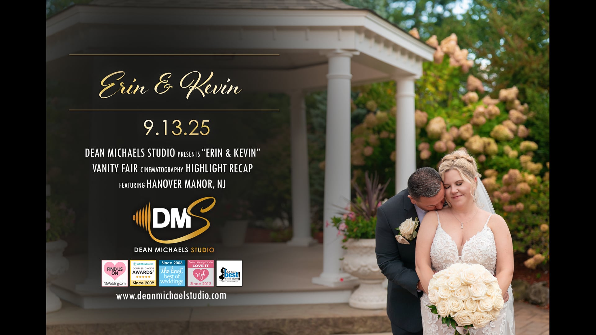 Erin & Kevin's Highlight Recap at The Hanover Manor, NJ