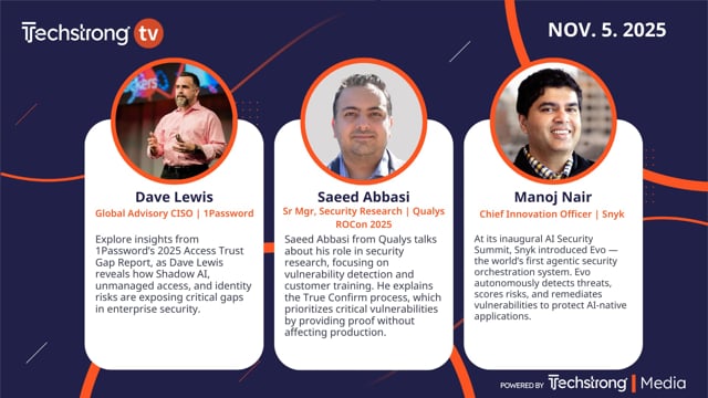 Techstrong TV November 5, 2025