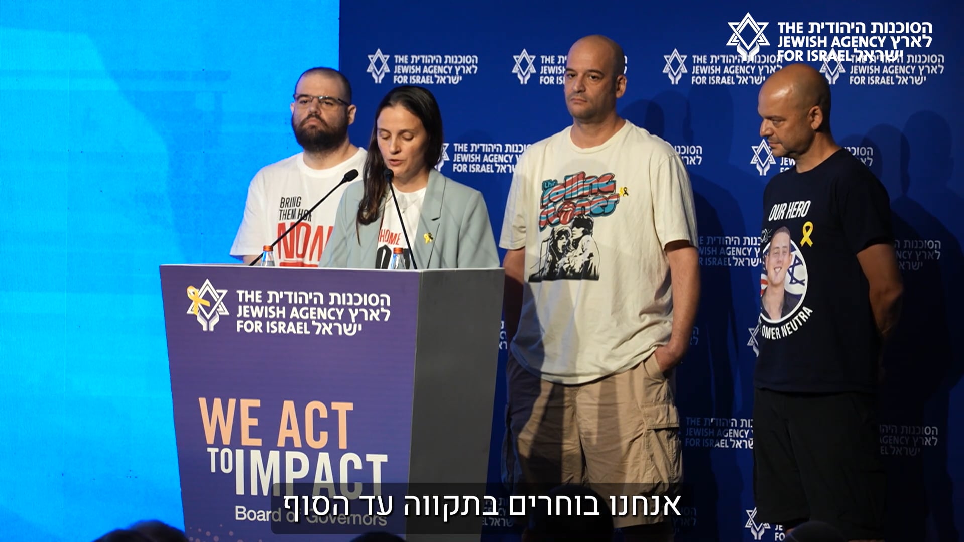 The Return of the Hostages – Dalia Cusnir and the Horn Family