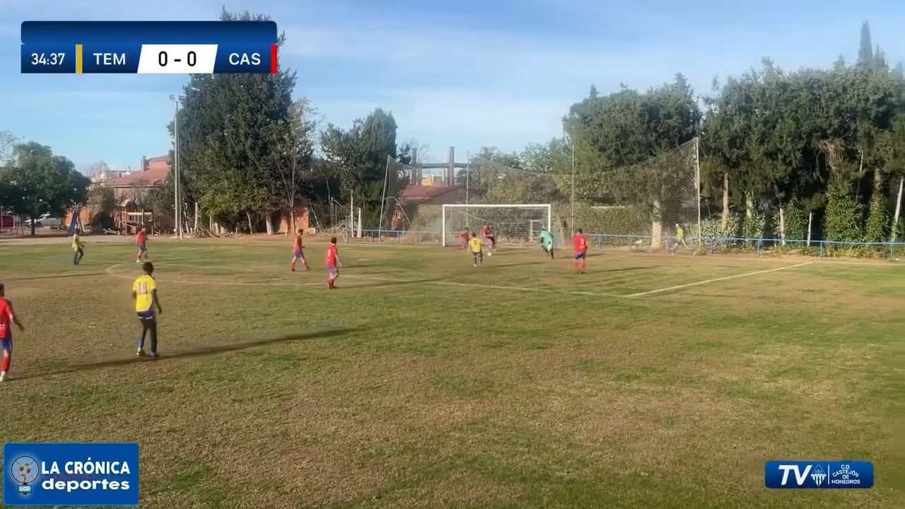 (RESUMEN Y GOL) CF El Temple 1-0 CD Castejón / Jor. 7 - 2ª Regional Gr 2-1 / Fuente: Facebook CD Castejón