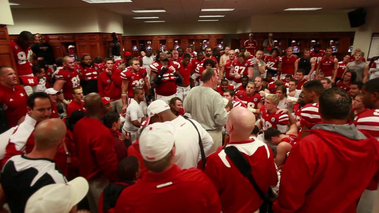 Nebraska Football Locker Room Post Game Oct. 8, 2011 on Vimeo