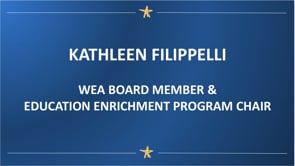 WEA Luncheon 2025 - Kathleen Filippelli (Including Recognition of Autumn Fleary)