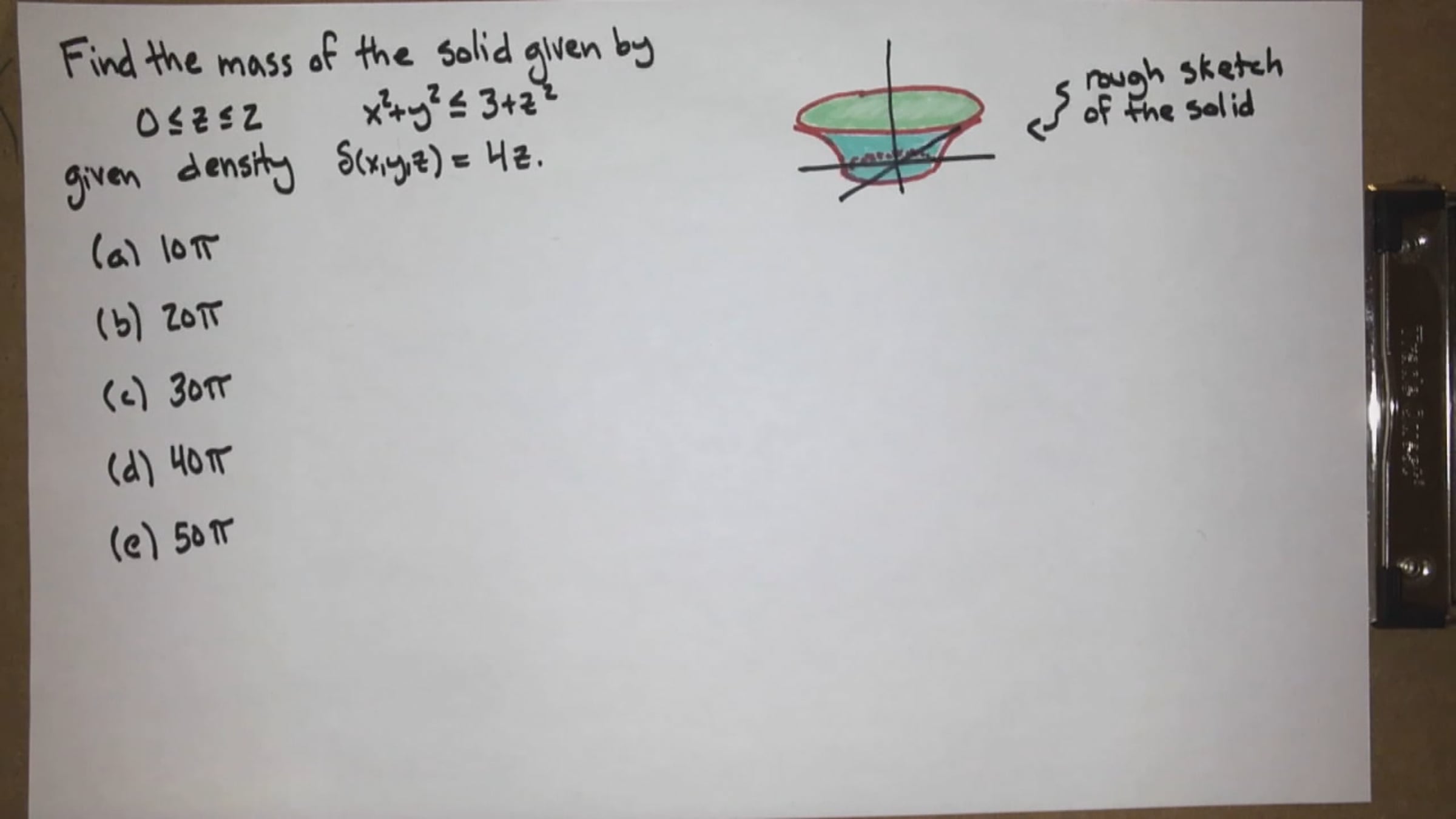 Integration in cylindrical and spherical coordinates; Jacobian intro ...