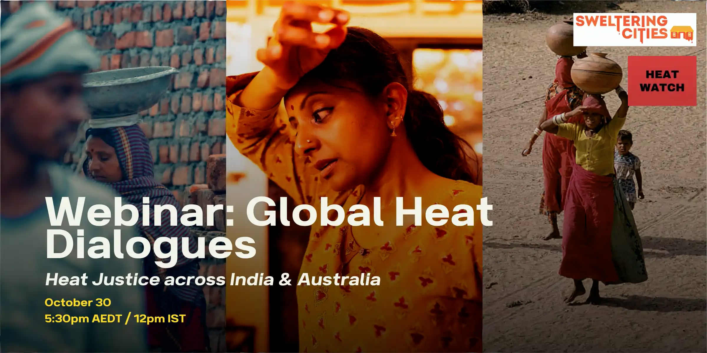 Webinar: Global Heat Dialogues: HeatWatch x Sweltering Cities