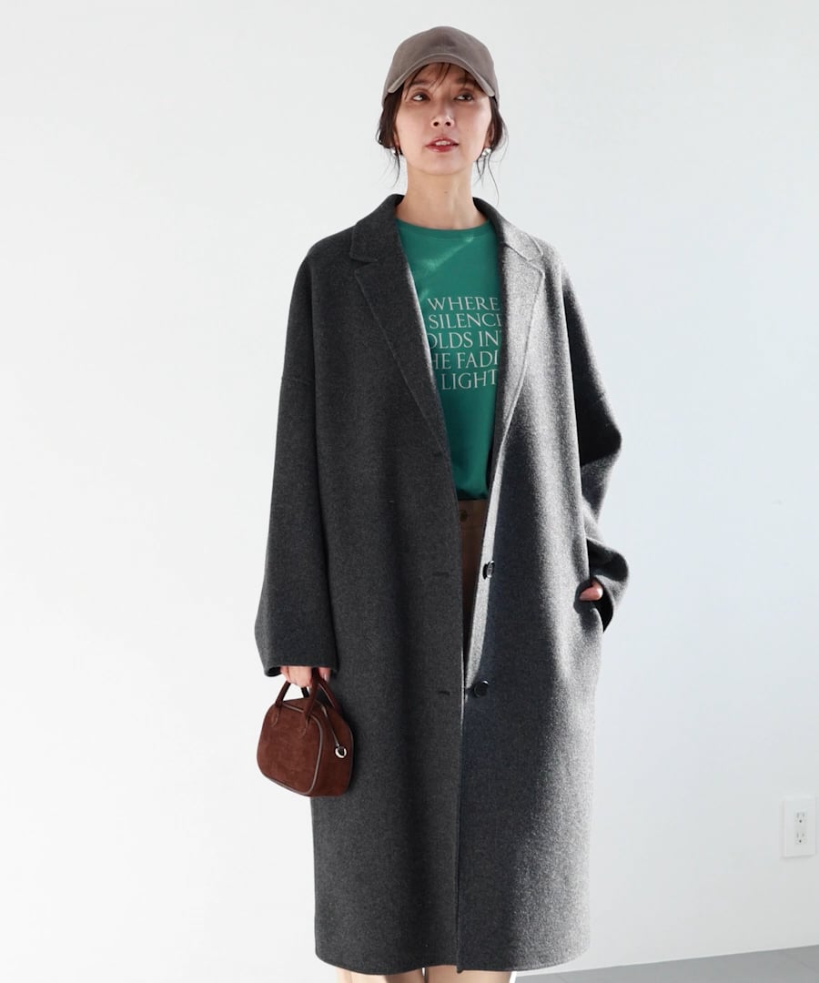 メルトンロングコート【「i.style closet」紹介アイテム】 | [公式