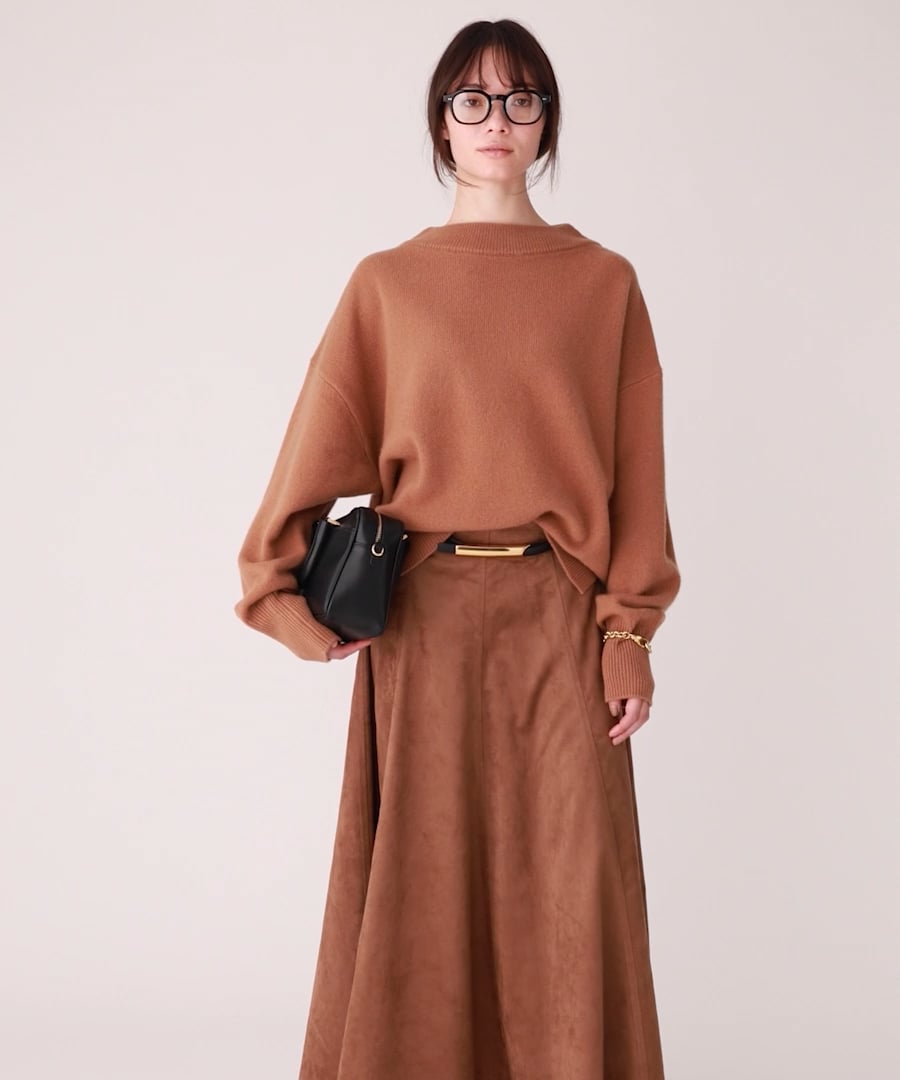 新色登場】フェイクスエードフレアスカート | [公式]バビロン