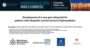 Development of a new gait rating tool for patients with idiopathic normal pressure hydrocephalus-Richard Mills