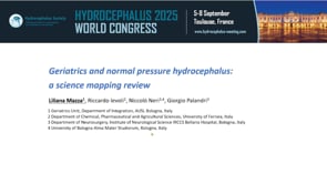 Geriatrics and normal pressure hydrocephalus: A science mapping review-Liliana Mazza