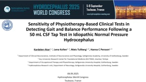 Sensitivity of Physiotherapy-Based Clinical Tests in Detecting Gait and Balance Performance Following a 50mL CSF-Kardelen Akar