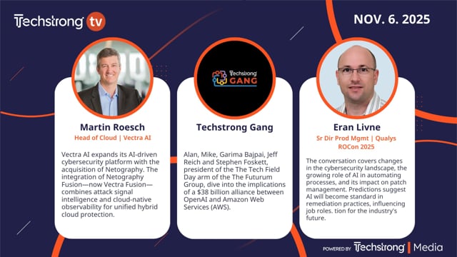 Techstrong TV November 6, 2025