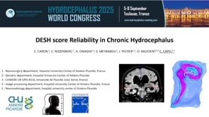 DESH score Reliability in Chronic Hydrocephalus-Cyrille Capel