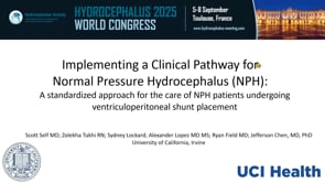 Implementing a Clinical Pathway from Normal Pressure Hydrocephalus (NPH)-Scott Self