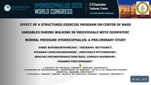 Effect of a Structured Exercise Program on Center of Mass-Sunee Bovonsunthonchai