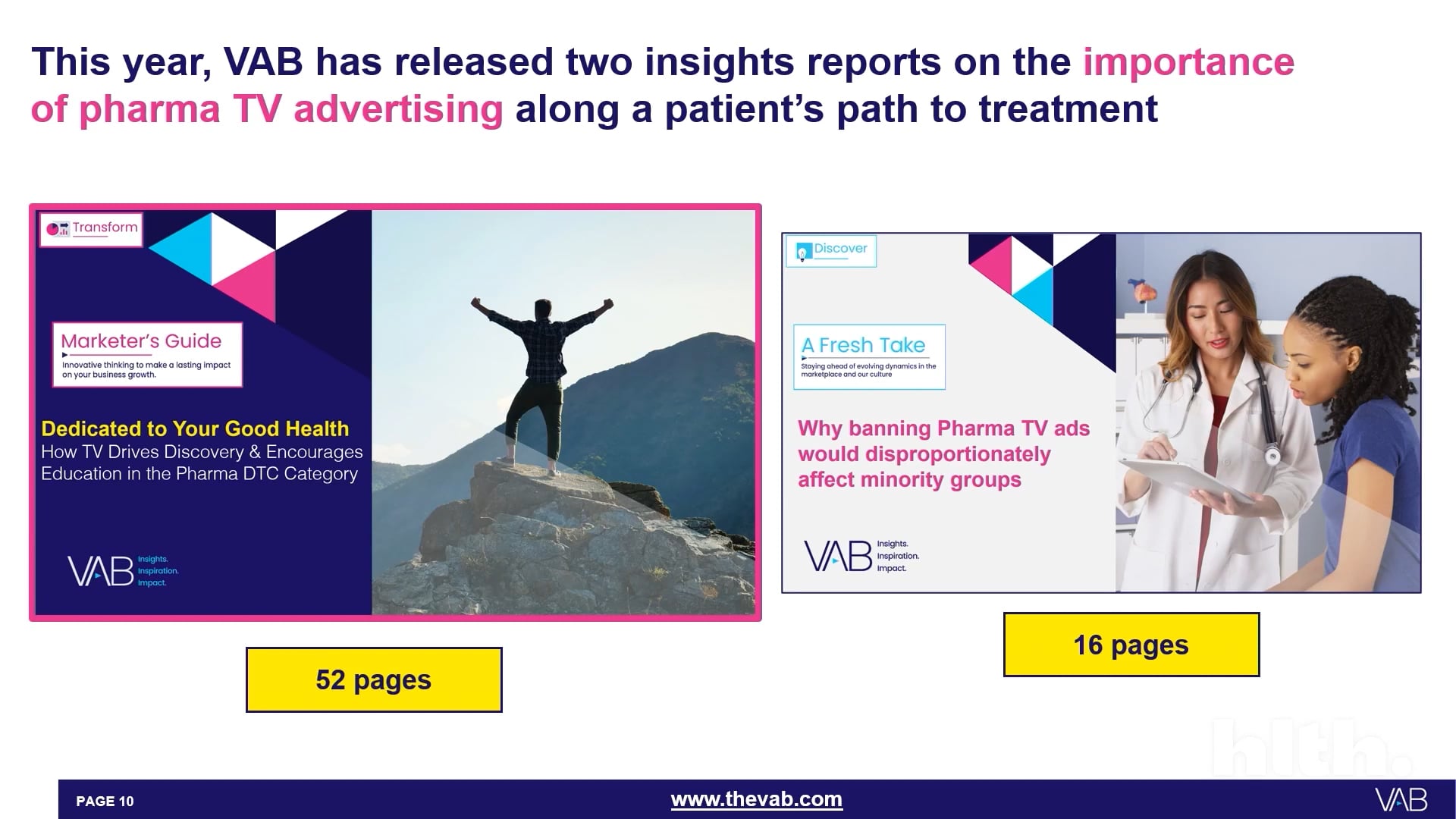 Dedicated to Good Health: TV’s Crucial Role in Driving Discovery for Pharma Remedies