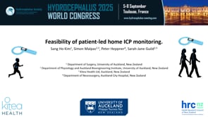 Feasibility of patient-led home ICP monitoring-Sang Ho Kim