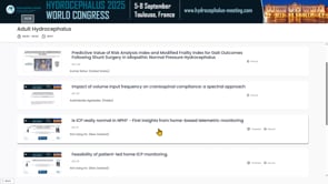 Is ICP really normal in NPH? First insights from home-based telemetric monitoring -Sang Ho Kim