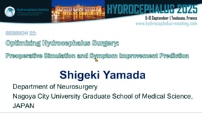 Optimizing Hydrocephalus Surgery: Preoperative Simulation and Symptom Improvement Prediction-Shigeki Yamada
