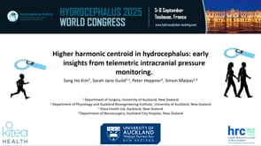 Higher harmonic centroid in hydrocephalus: early insights from telemetric intracranial pressure monitoring-Sang Ho Kim