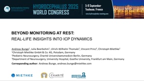 Beyond Monitoring at Rest: Real-Life Insights Into ICP Dynamics-Andreas Bunge