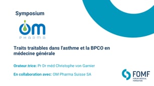 Traits traitables dans l'asthme et la BPCO en médecine générale 