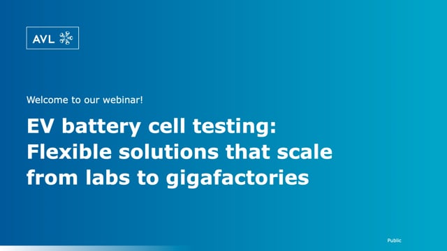 EV battery cell testing: Flexible solutions that scale from labs to gigafactories