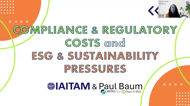 Compliance & Regulatory Costs and ESG & Sustainability Pressures
