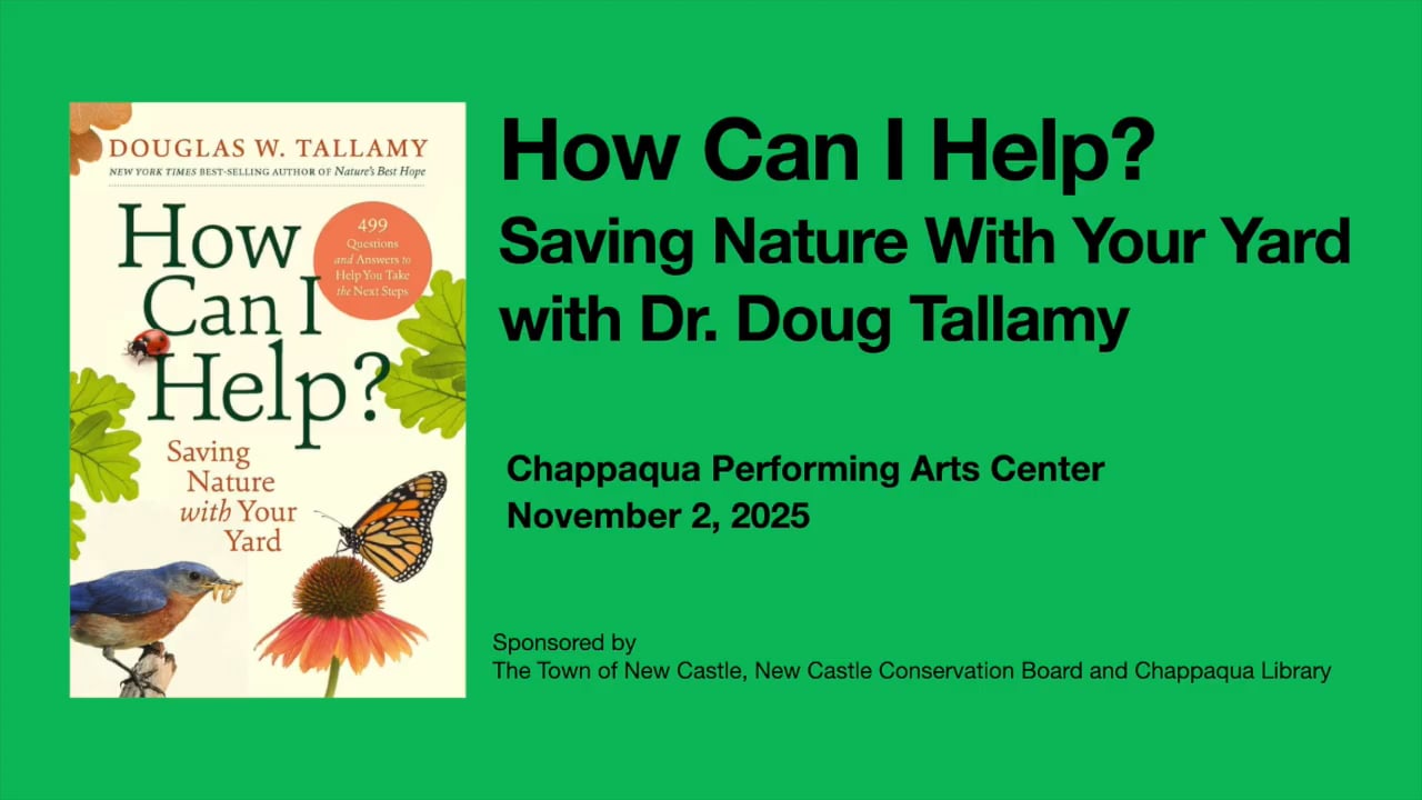 How Can I Help? Saving Nature With Your Yard with Dr. Doug Tallamy