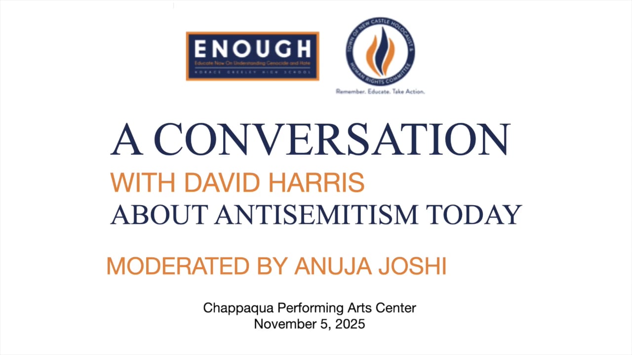 A Conversation with David Harris About Antisemitism Today