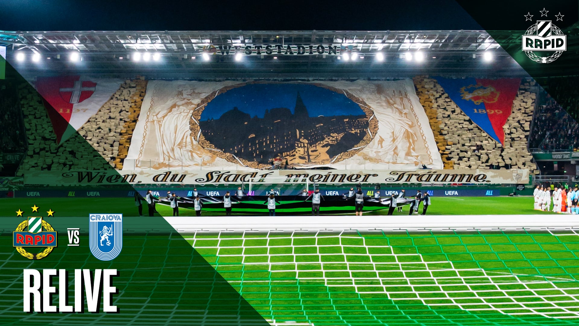 Relive: SK Rapid – Universitatea Craiova | 1. Halbzeit