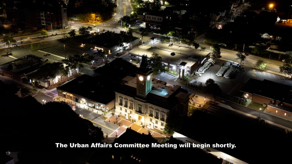 Urban Affairs Meeting - November 6th, 2025
