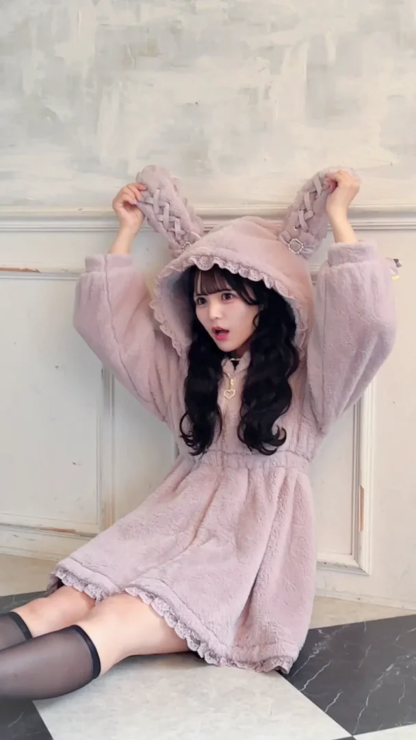 うさ耳ファーコート | Rlab store